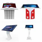 43 Inch Floor Standing Digital Signage Display 178 Degrees FCC Approval Advertising Kiosk Capacitive Touch With Android Or Windows System for sale