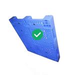 Hygienic 2T Load Nestable Plastic Pallets 1300X1100 PE For Food Industry for sale