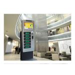 Commercial Cell Phone Charging Stations Kiosk , Secure Phone Charging Station 19 Inch for sale