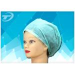 Disposable surgical cap with elastic , polypropylene fabirc , sweat absorption type for sale