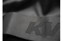 China Custom Branded Logo 52mm Jacquard Elastic Band With Double Sided Material supplier