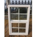 Interior Residential Vinyl Single Hung Double Hung Window uPVC Windows