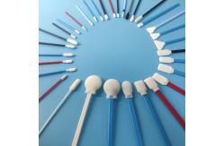 China Rectangle Square Pointy Foam Tip Swabs For Printer Electronics Cleaning supplier