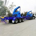 3 Axle 20 Feet Mechanical Suspension King Pin 2/3.5 Feet Container Side Loader Trailer for sale