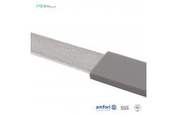 China Custom Printed Silicon Steel Nail File Personalized Nail File Board 12x1.2cm supplier