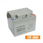 40Ah 12 Voltage Deep Cycle Solar Battery , Battery Charger Battery for sale