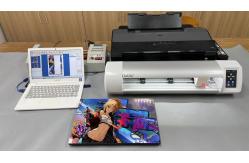 China Notebook Mobile Skin Sticker Decal Printing Machine CE Marking supplier