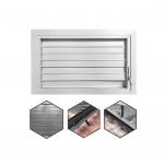 Customized Size Aluminum Louver Window For End Applications for sale