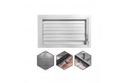 China Customized Size Aluminum Louver Window For End Applications supplier