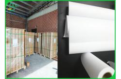 China Inkjet Printing 60gsm Bond Plotter Paper Roll For Drafting Printer supplier