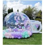 Hot selling Outdoor Camping Wedding Party Transparent PVC  Inflatable  Bubble tent for kids for sale