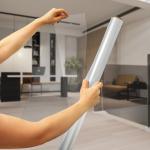 Clear Adhesive Free Sticky Static Whiteboard Sheet In Roll For Office Use