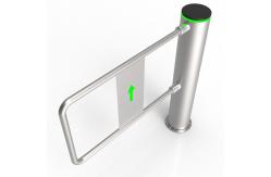 China Cylindrical Speed Lane Turnstile Gate Strong Light and High Temperature Resistance supplier