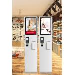 Pure White Digital Signage Kiosk Self Service 300~400nits Brightness For Hospital for sale