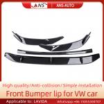 Volkswagen Lavida Front PP Car Bumper Lip With Pointed Shape for sale