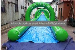 China 300m long single lane slide the city supplier