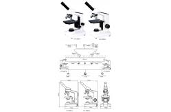 China Portable Achromatic Binocular Compound Microscope A11.0202 For Lab supplier
