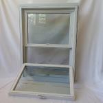 ODM Sliding Modern Black UPVC Aluminium Windows Double Hung for sale