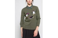 China Oliver Jersey Long Pullover Sweaters , Winter Ladies Pullover Sweaters supplier