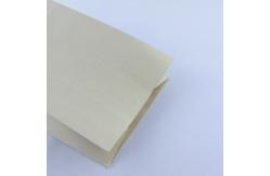 China Biodegradable Recycled Kraft Paper Bags Flat Bottom With Twisted Handles supplier