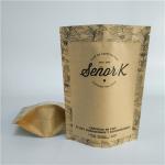 Eco-Friendly and Safe Material Quality Assurance Kraft Paper Bag Custom Printing Biodegradable Paper Pouch for sale