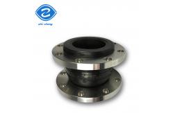 China Round Single Sphere Expansion Joint Rubber DN25 DN3000 Flange Stainless Steel 304 316L supplier