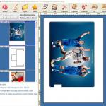 Daqin Software Laptop Skin Making Machine That Cuts Stickers for sale