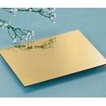 Polyester Coating AA3003 5000mm Gold Mirror Aluminum Composite Panel