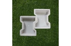 China Diy Precast Garden Paver Mold Plastic Material 1500 Times Use supplier