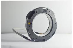 China Z100 Bearingless Optical Shaft Encoder Ultra Thin Hollow Shaft UVW Signal Radial supplier
