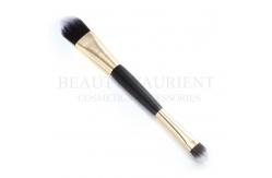 China ISO9001 ISO14000 Double Ended Makeup Brush Dual Ended Foundation And Concealer Brush supplier