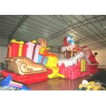 Waterproof PVC Inflatable Christmas Decorations Strong Fabric Inflatable Santa Claus for decoration for sale