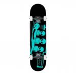 Alien Workshop Abduction Black / Teal Complete Skateboard - 7.75 x 31.625 for sale