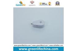 China Plastic Retracting Security Cable Coiled Dislay Holder White Tear Drop supplier