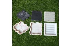 China Tile Interlocking Plastic Mould Africa Pvc Maple Leaf Paver Block Paving Mold supplier