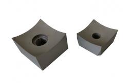 China High Quality Single Shaft Shredder Blade Square Blades For Plastic Shredder Machines supplier
