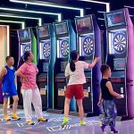 Coin Operated Indoor Commercial Arcade Machine Soft Tip Darts Machine for sale