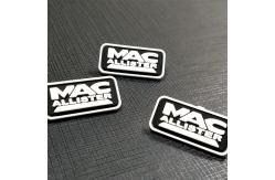 China Custom Clothing Woven Patches Logo Textured Label 3D Pvc Badges supplier