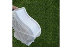 China Hexagon 9 Inch Patio Stepping Plastic Paver Mould Plain Smooth supplier