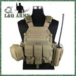 Military Hunting Duty Vest Combat Tactical Carrier Vest & 3 Pouch for sale