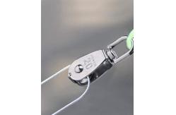 China Stainless Steel Single Wheel Swivel Eye Pulleys Lifting Pulley Block supplier