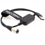4 Pin Male Hirose To Boost 12V USB Power Cable For Sound Devices 688 633 / Zoom F4 F8 / Zaxcom for sale