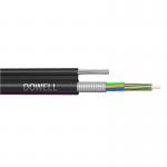 Multimode ADSS 48 Core Fiber Optic Cable PE Sheath With Black for sale