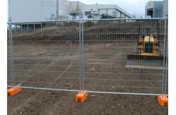 China ISO9001 6ft Temporary Fence 42 Micron Thick Worksite Fencing supplier