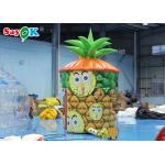 Air Inflatable Tent PVC Pineapple Kiosk Portable Inflatable Booth With Business Blower