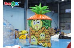 China Air Inflatable Tent PVC Pineapple Kiosk Portable Inflatable Booth With Business Blower supplier