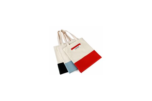 Sustainable Shopping Eco Canvas Bags with 1 Pocket and Handles