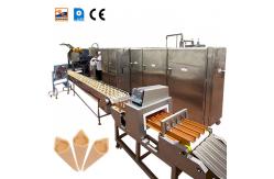 China Stainless Steel Rolled Sugar Cone Machine 33 Baking Plates 5m Long supplier