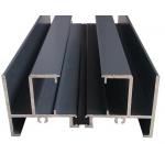 Thin Wall Aluminum Curtain Wall Profile For Construction , Mill Finished for sale