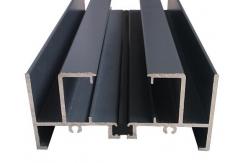 China Thin Wall Aluminum Curtain Wall Profile For Construction , Mill Finished supplier